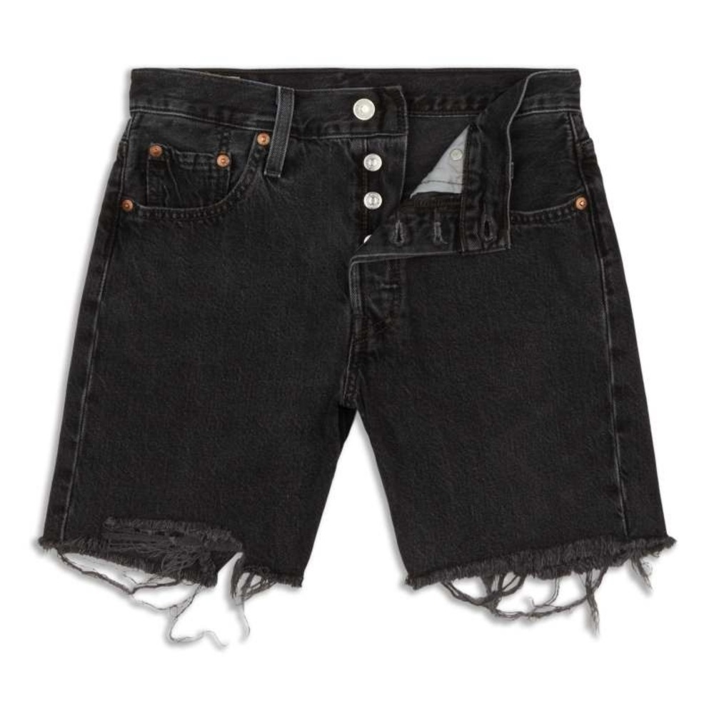 Levi’s 501® Original High Rise Mid-Thigh Women's Shorts - Picture 2 of 7